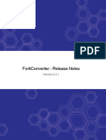 Forticonverter v6.2.1 Release Notes