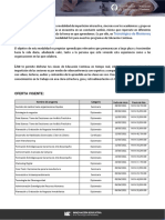 Programas LIVE Tec de Monterrey