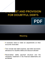 09.bad Debts and PFDD