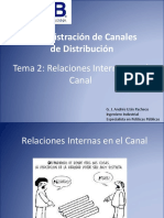 TEMA 2 Relaciones Internas en El Canal