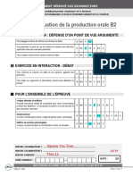 Grille-evaluation-production-orale-b2- Environnement-Thao Le