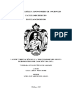 Tesis de Homicidio Por Emocion Violenta