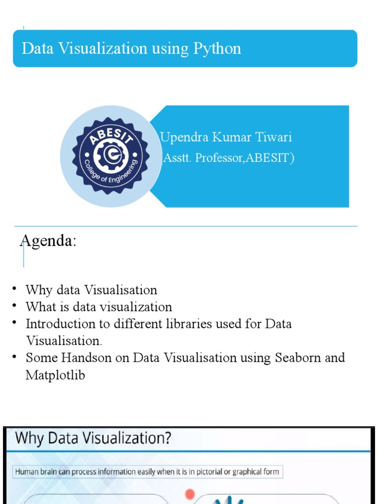 Data Visualization Using Python | PDF | Python (Programming Language ...