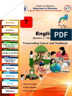 English: Transcoding Linear and Nonlinear Text