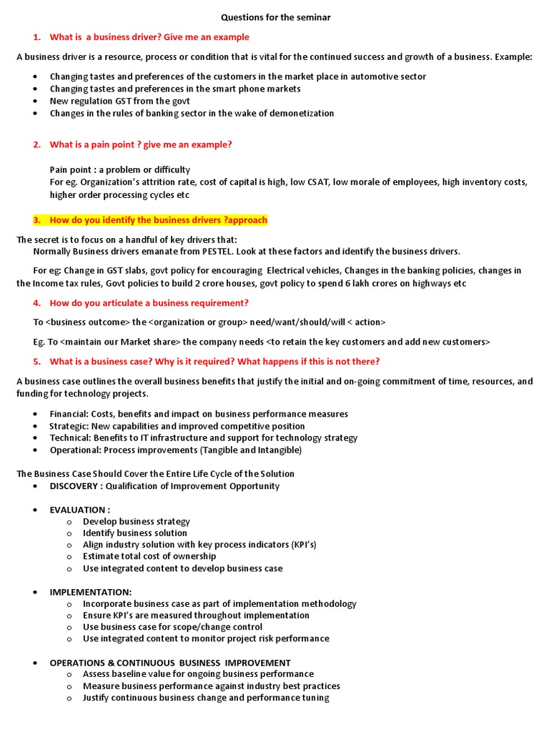 BA Interview Questions PDF Use Case Unified Modeling Language