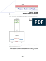 Process Furnace Shortcut Method For Efficiency Estimation: Sheet1