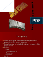 sampling methods