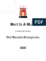 Merit Is A Must! - A Clinical Clerk's Guide To Oral Revalida Emergencies