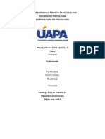 Tarea 3 de Etica Profesional Del Psicologo