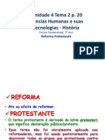 Unidade 4 Tema 2 Reforma Protestante