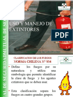 Uso y Manejo de Extintores