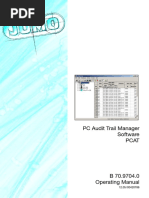 JUMO PC Audit Trail Manager Software - PCAT