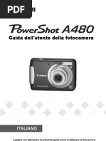 PowerShot A480 Guida Dell'utente