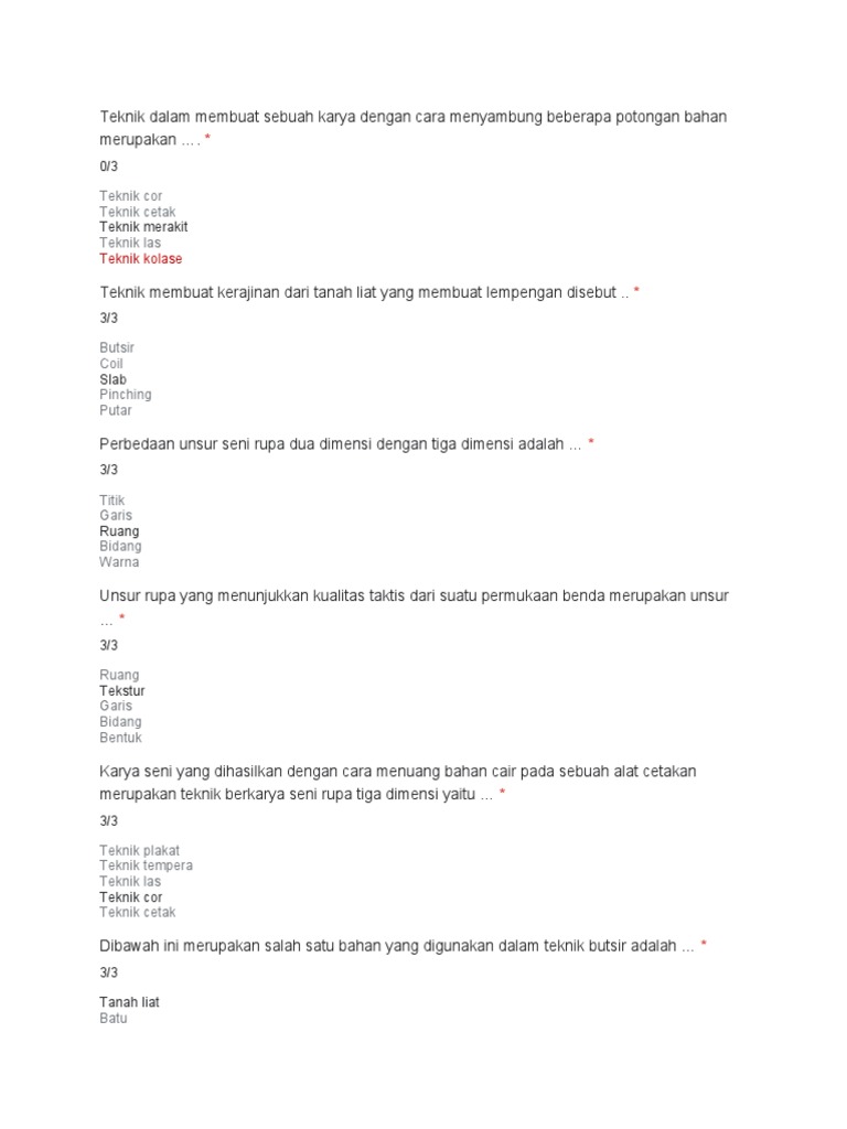 Teknik dalam membuat sebuah karya dengan cara menyambung beberapa potongan bahan merupakan