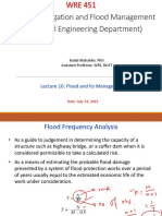 Hydrology, Irrigation and Flood Management L4/T1 (Civil Engineering Department)