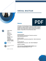 My Resume Snehal Bhatkar PDF Updated