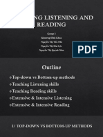 Teaching Reading & Listening - Group 3