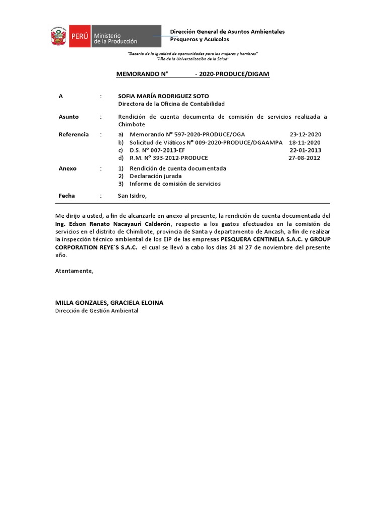 Memo A Contabilidad PDF