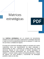 Matrices Estrategicas