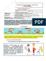 Guía No.1 Ed. Física 5º - Semanas 8 Al 19 de Febrero-2021