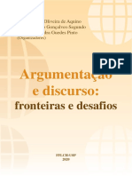 (ORG) PAULO SEGUNDO Argumentação e Discurso - Paulo Roberto Gonçalves Segundo