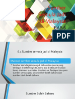 Bab 6 Sumber Semula Jadi Di Malaysia