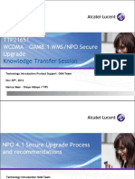 OAM NPO Secure Upgrade Process v1.1