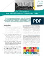 From MDGs to SDGs What Are the Sustainable Development Goals