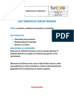 Ejes Tematicos Tercer Periodo Grado 9°