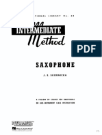 Joseph Edward Skornicka - Rubank Intermediate Method Saxophone