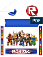 Topo Roblox - Comprar em Mimos Delicatto