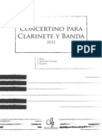 Concertino para Clarinete y Banda