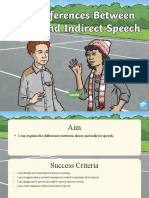t2 e 4319 The Differences Between Direct and Indirect Speech Powerpoint English Ver 3