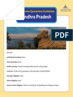 Andhra Pradesh: State-Wise Quarantine Guidelines