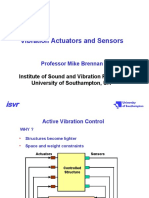 Vibration Actuators and Sensors: Professor Mike Brennan