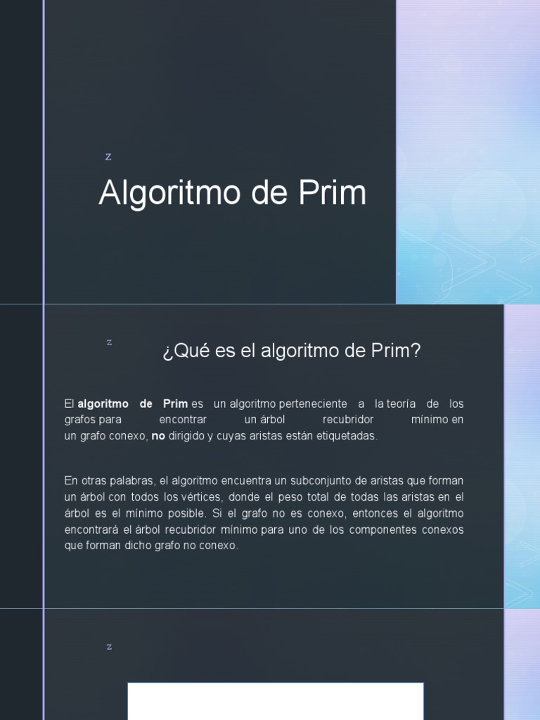 Algoritmo de Prim | PDF | Ciencias de la Computación | Algoritmos
