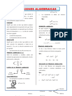 Expresiones Algebraicas