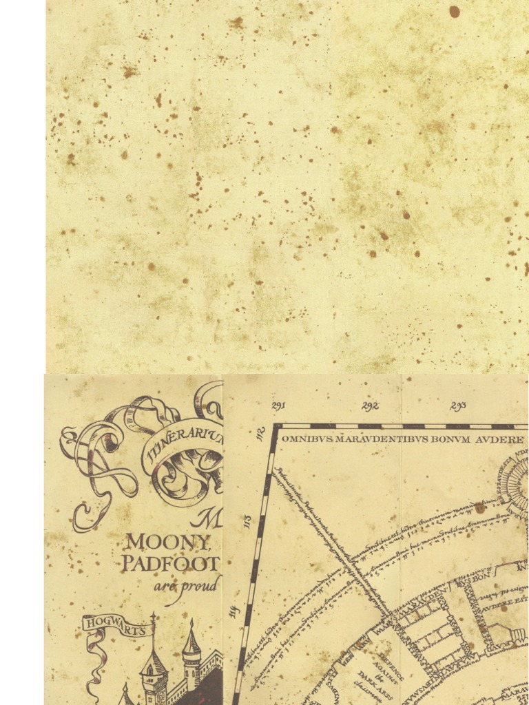 Marauders Map Scale | PDF
