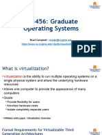 CS6456: Graduate Operating Systems: Bradjc@virginia - Edu