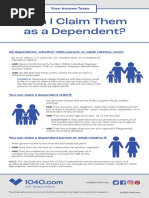 Can I Claim Them As A Dependent?: Your Income Taxes