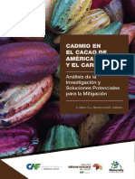 Cadmio en El Cacao de America Latina y El Caribe