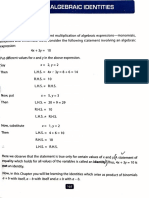 Class 8 - Algebraic Identities