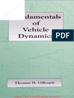 Fund Of Vehicle Dynamics