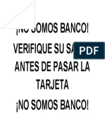 No Somos Banco