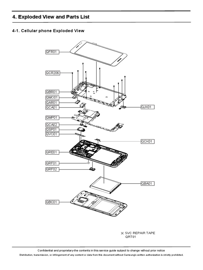 Exploded View and Parts List | PDF