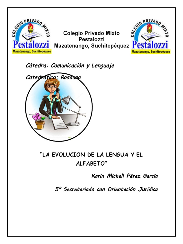 Evolucion de La Lengua y El Alfabeto | PDF | Sumeria | Escritura