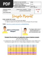 Reglas Presente Simple He She It | PDF