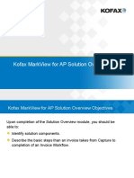 Kofax Markview For Ap Solution Overview