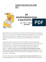 Distorsiones-Cognitivas Homero S y Creencias Irracionales