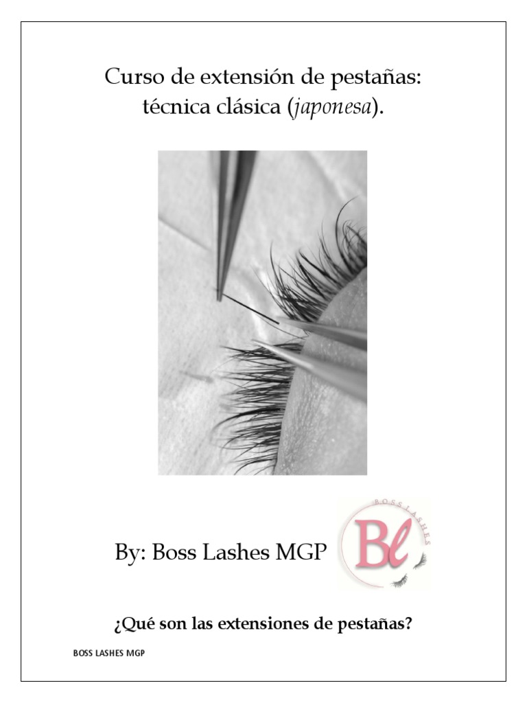 Curso de Extensiones de Pestañas Japonesas | PDF